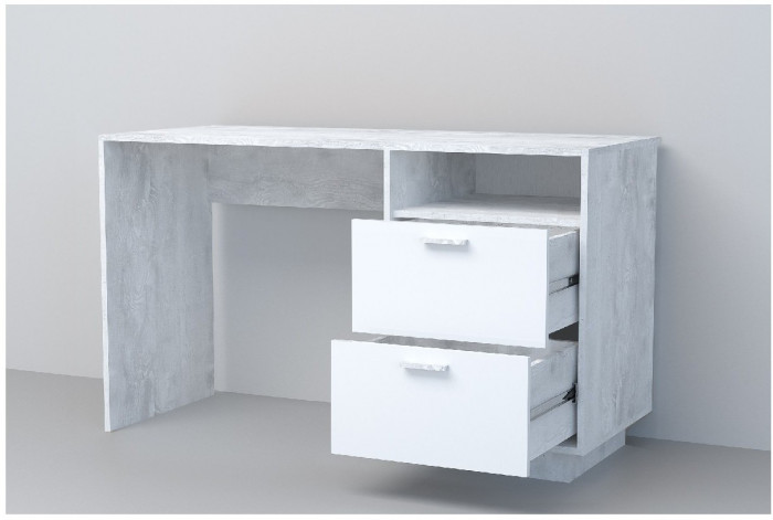 Эго Стол Ст-3 ПД (Камень Темный/Бетон Светлый)