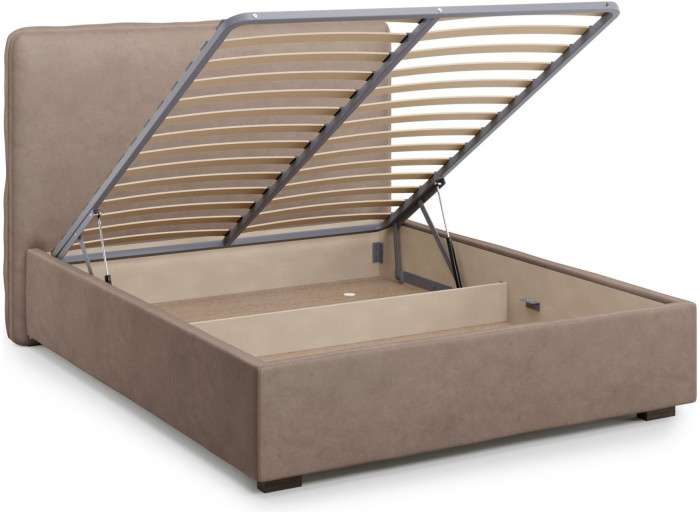 Кровать Брачано 160 с подъемным механизмом, Велутто 22