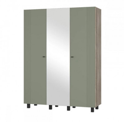 "Олива" ШК-08 Шкаф 3-х створчатый Дуб каньон/MF12