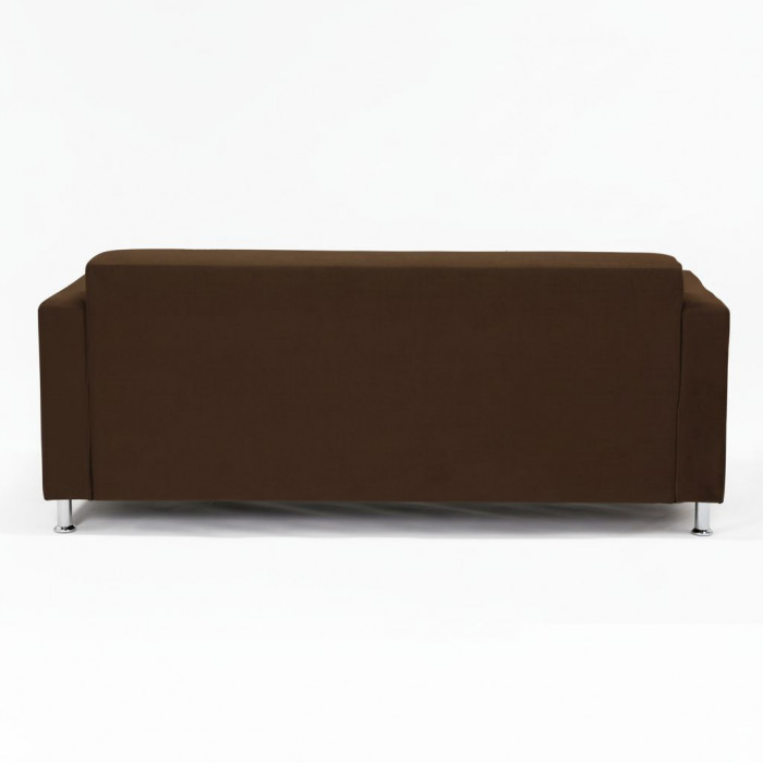 Диван прямой Томи, 200х78х75 см, велюр, коричневый