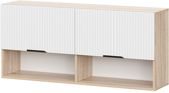 Полка Норд Лине ПЛ03-1200, Дуб сонома, Софт пломбир