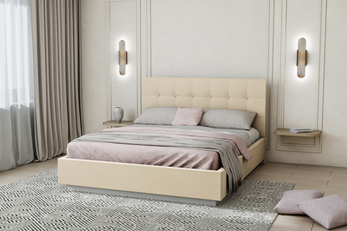 Кровать "Квадрат" арт.004 с подъемным механизмом, 140х200 - Alysia 003