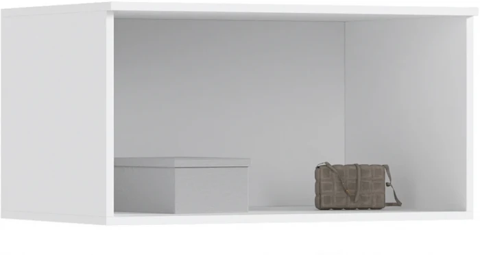 Норд Композиция Шкафов с антресолями + Терминал, Белый глянец/Белый