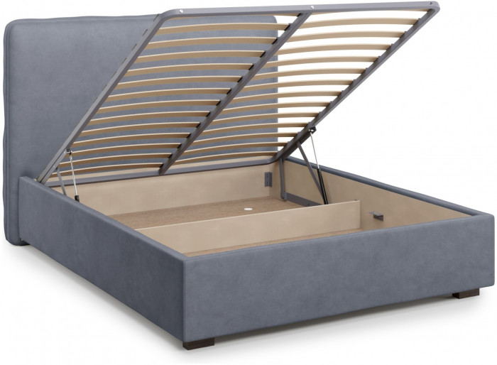 Кровать Брачано 160 с подъемным механизмом, Велутто 32