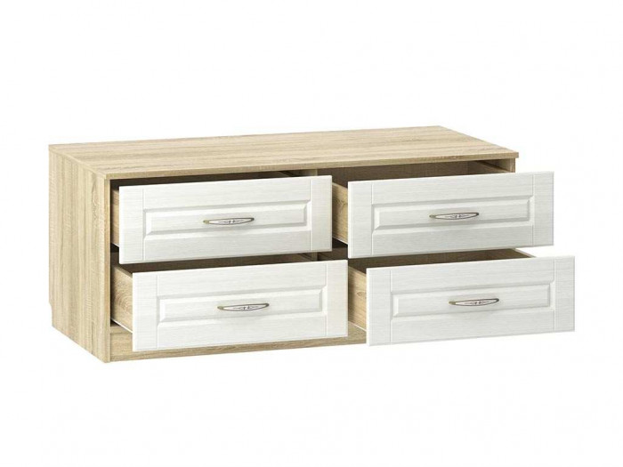 НМ 040.48 Тумба Оливия Дуб Сонома/белое дерево