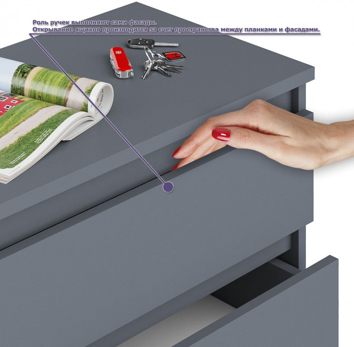 Мори Стол компьютерный МС-1 правый + Тумба МТВ1200.1 + Полка 900, цвет графит, ШхГхВ 210,4х50х209,6 см., НЕ универсальная сборка