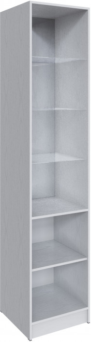 Шкаф Мадрид (0,5) с 2 фасадами, Белый