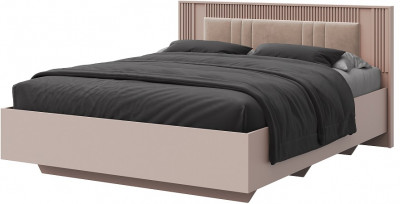 Кровать КИНГ-САЙЗ 180х200 "Харди" с ПМ - Латте/Ирландский ликер