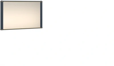 Зеркало навесное "Тиволи" - Серый антрацит (лак)