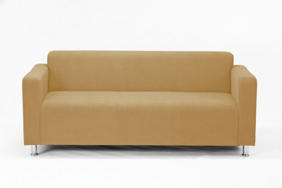 Диван прямой Томи, 200х78х75 см, велюр, бежевый