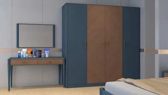 Стол туалетный "Тиволи" - Серый антрацит (лак)