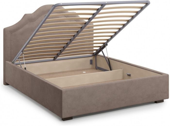 Кровать Мадзоре 140 с подъемным механизмом, Велутто 22