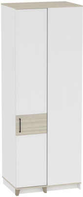 Шкаф угловой Аурелио 56, Блэквуд Сатиновый, Белый