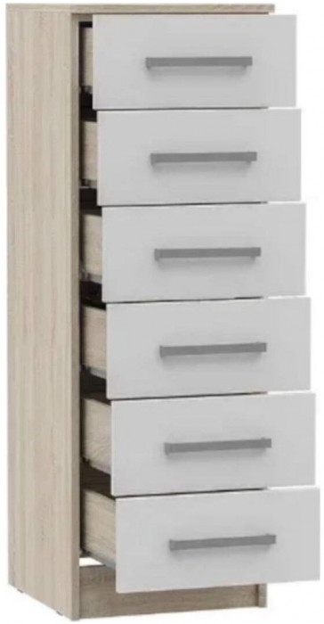 Мартина Комод 400 (Крафт / Графит)