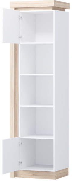 Астра Пенал №1, Белый глянец/Сонома