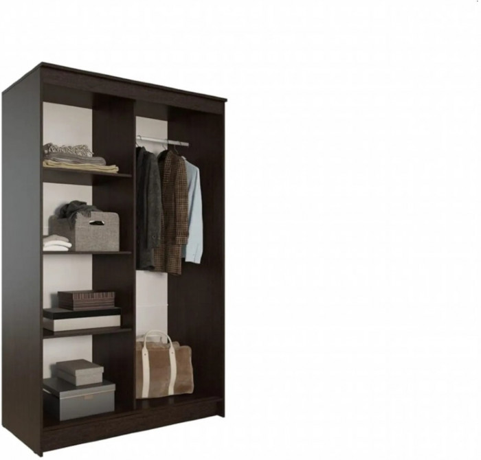 Элегант Шкаф-купе 2, Венге/лоредо