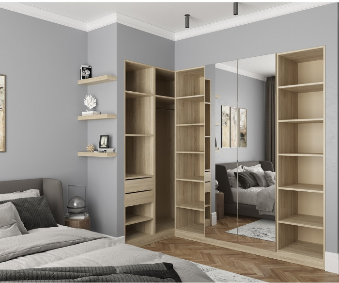 Гардеробная Рум. Комплект 3.2, дуб сонома