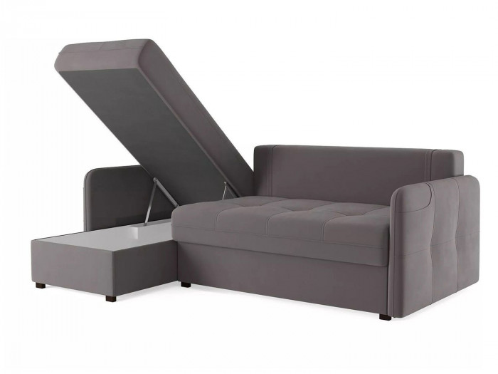 Диван-кровать угловой SMART 1 1Пф-2Т Велюр Velutto 19