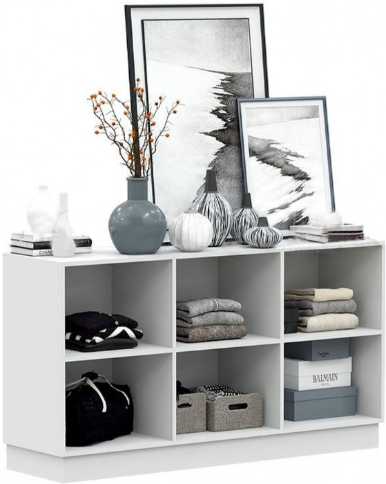 Магнолия Комод, белый глянец