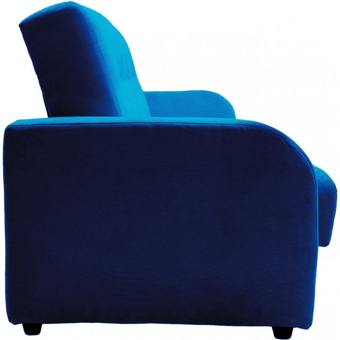 Диван-книжка Лондон Люкс, 120х190, велюр серый