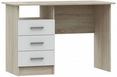 Мартина Стол письменный (Белый, Дуб Сонома)