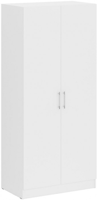 Кровать 1600 + Шкаф 2-х створчатый Стандарт, белый