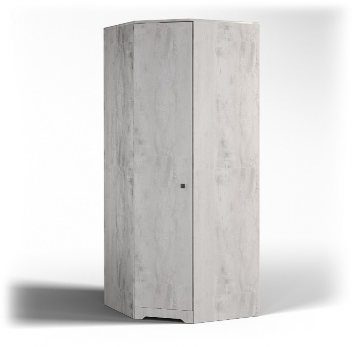 Шкаф для одежды угловой "Атланта" - Бетон пайн светлый