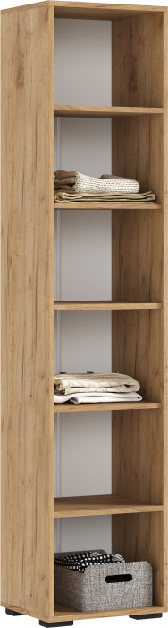 Пенал 400, Дуб крафт/Изумрудный