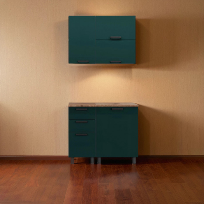 МК Аленушка ВГ 600 Лаванда Изумруд, скоба черный