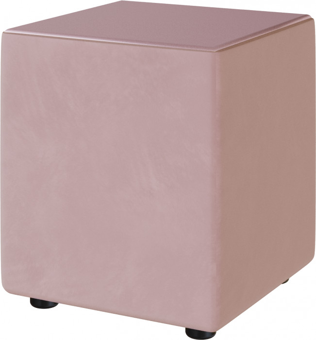 Пуфик "Стивен", Пыльная роза/МДФ пудра