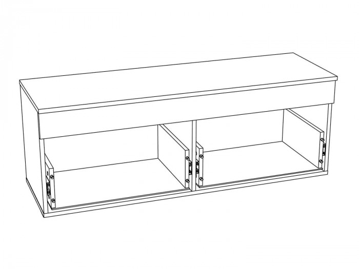 НМ 040.72 Тумба Ливорно /дуб бунратти/софт графит