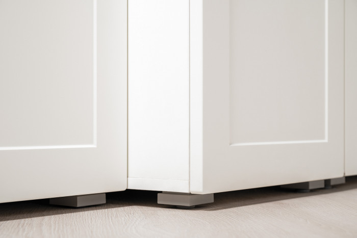 Остин Прихожая 12, белый шагрень/дуб крафт золотой