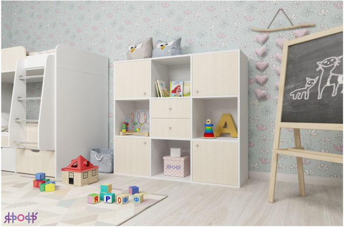 Стеллаж Джери (Винтерберг/Венге)