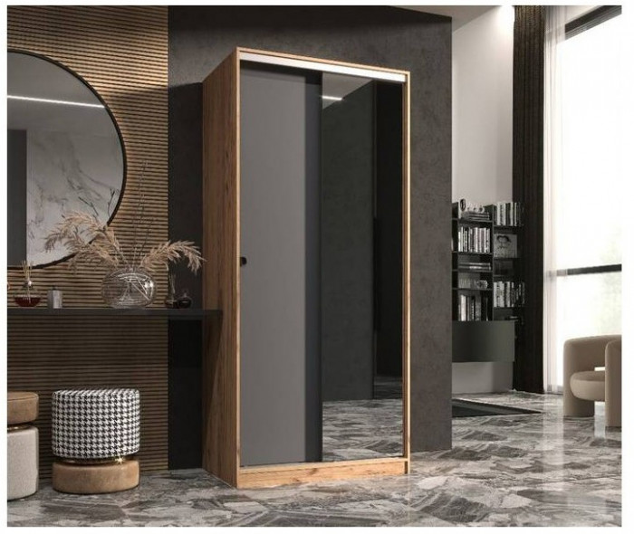 Шкаф-купе Альянс 1000 (Сандал светлый)