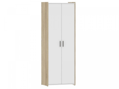 НМ 014.12 Шкаф для одежды Симпл дуб сонома/белый