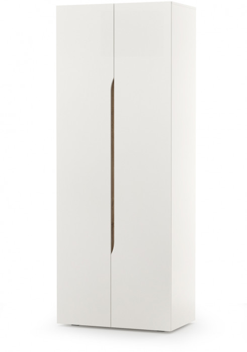 Муссон 13.198 Шкаф двухстворчатый + 13.97 Комод + Зеркало СВК, цвет белый/дуб эндгрейн элегантный, ШхГхВ 164,6х52,3х229,8 см., НЕ универсальная сборка