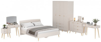 Афина Спальня 16-1600, кашемир серый