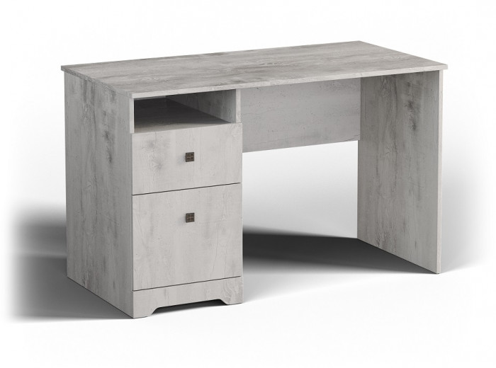 Стол письменный "Атланта" - Бетон пайн светлый