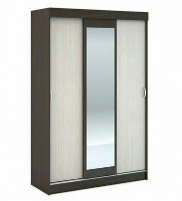 Андрей-4 шкаф-купе (1300*2020*516 мм) венге/дуб белфорд