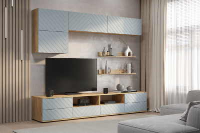 Гостиная Камелия ГС-01, Крафт, Шарли бриз