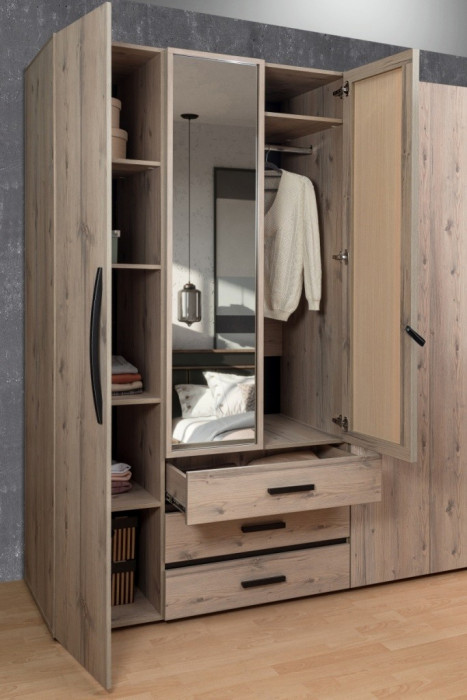 Шкаф для одежды и белья Натуре 555, гаскон пайн