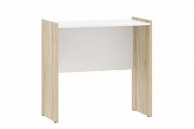 Стол Симпл НМ 011.97 дуб сонома/белый