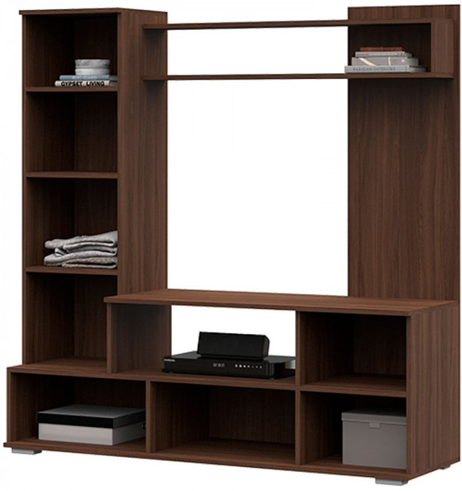 Гостиная Лима ЛДСП шимо темный/шимо светлый