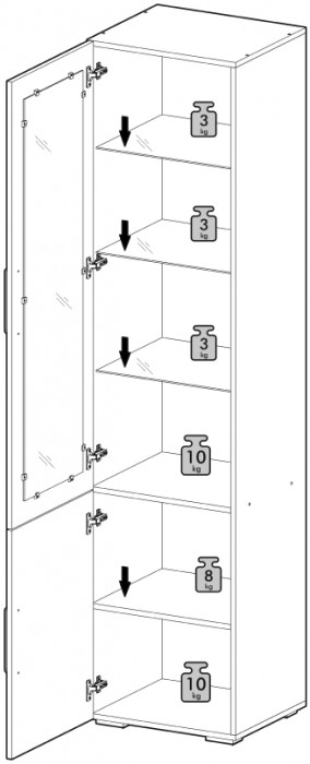 Гостиная Антеро. Комплектация 3