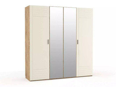 НМ 013.58 Шкаф комбинированный Ливорно /дуб бунратти/софт панакота