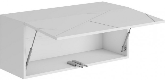 ГРАНЖ Шкаф навесной ШН-003 (Д.900) (Серый шифер / Графит софт)