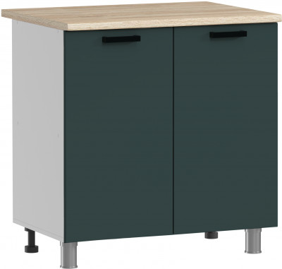 МК Аленушка Н 800 Лаванда Изумруд, скоба черный (без столешницы)