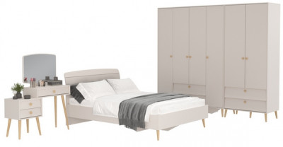 Афина Спальня 20-1400, кашемир серый