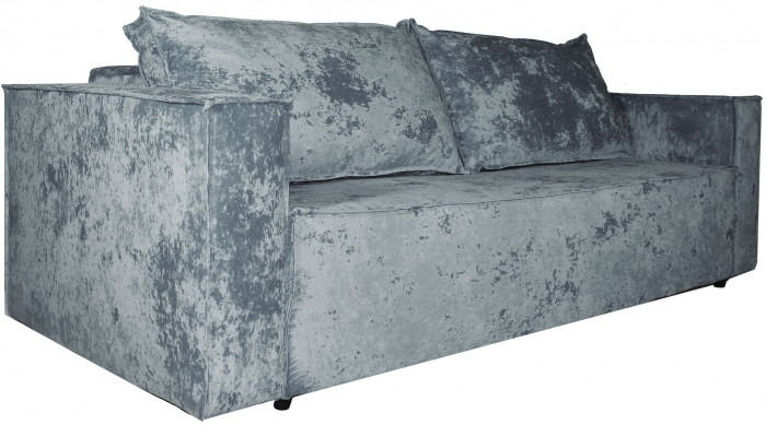 Диван-еврокнижка Лофт Люкс Плюш, 140х195, серый