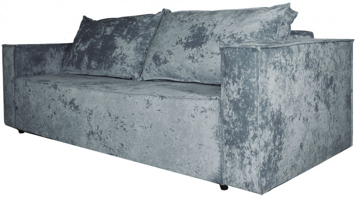 Диван-еврокнижка Лофт Люкс Плюш, 140х195, серый